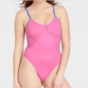 Colsoe Neon Mesh Panel Summer Bodysuit